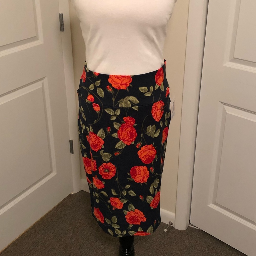 Floral Lularoe Cassie Skirt